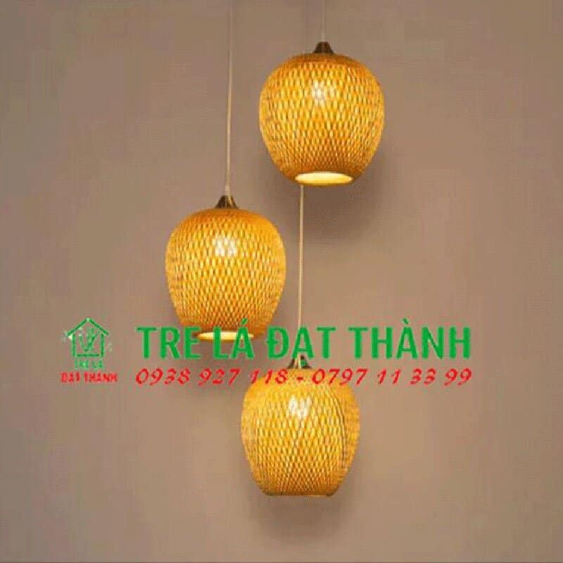 Chao Đèn Táo Mây Tre - DMT030